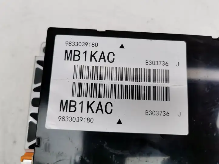 Citroen C4 (2016 - ) 9833039180 Модуль аккумуляторной батареи гибридного автомобиля / электромобиля — фото 5