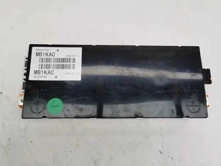 Citroen C4 (2016 - ) 9833039180 Модуль аккумуляторной батареи гибридного автомобиля / электромобиля — фото 6