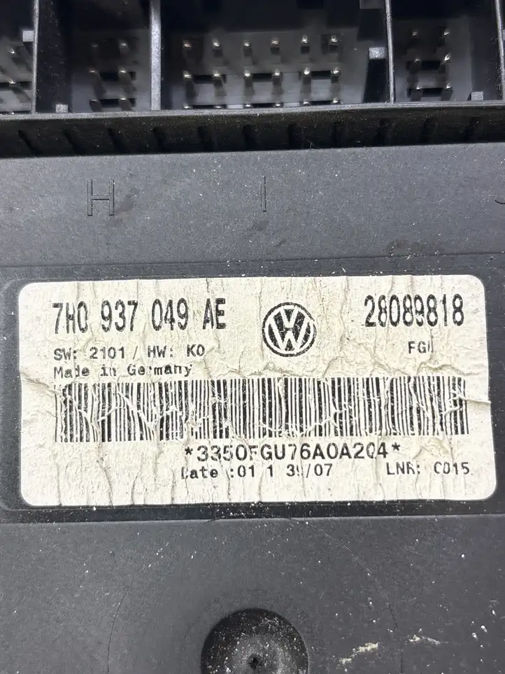 Volkswagen Transporter - Caravelle T5 (2003 - 2009) 7H0937049AE Модуль комфорта — фото 3