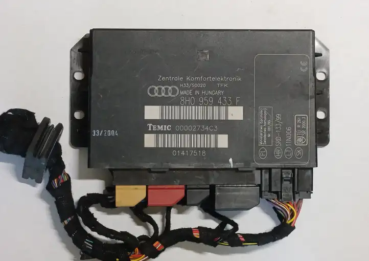 Audi A4 S4 B6 8E 8H (2000 - 2006) 8H0959433F Модуль комфорта — фото 1