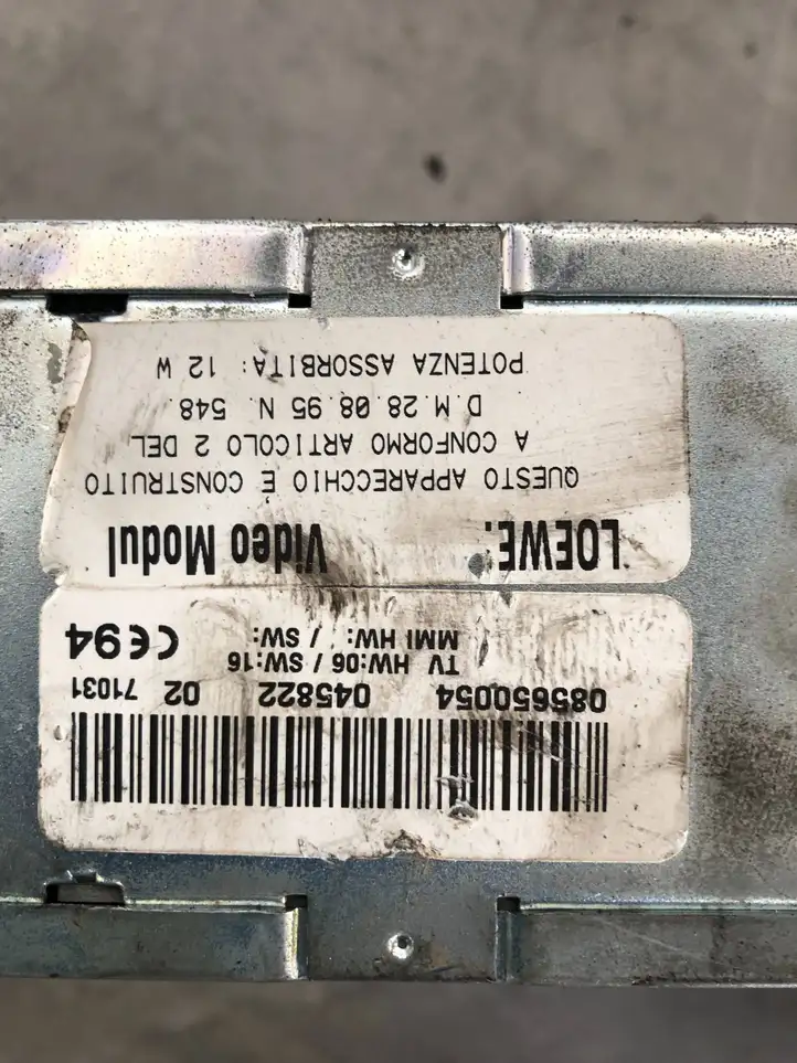 BMW 5 E39 (1996 - 2003) 8375668 Модуль управления видео — фото 5