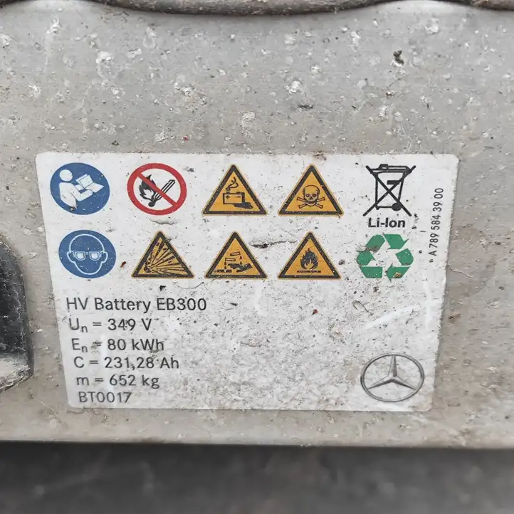 Mercedes-Benz EQC (2018 - ) A2933408900 Аккумулятор гибридного / электрического автомобиля — фото 6