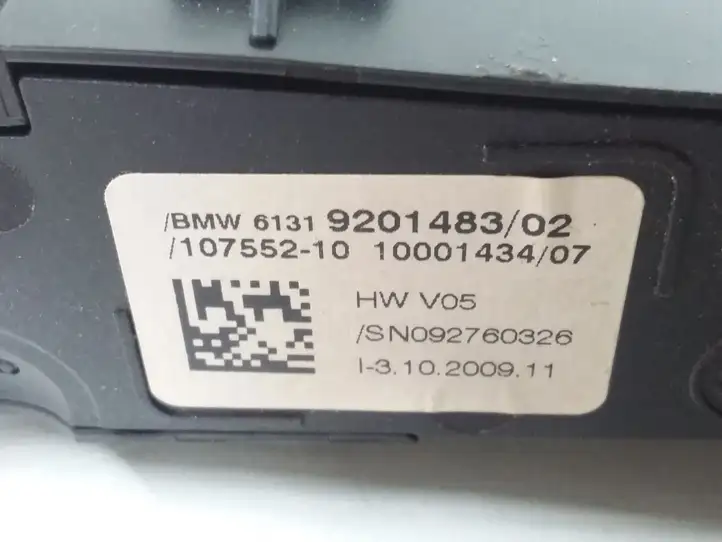 BMW 7 F01 (2008 - 2016) 9201483 Кнопка парктроника — фото 3