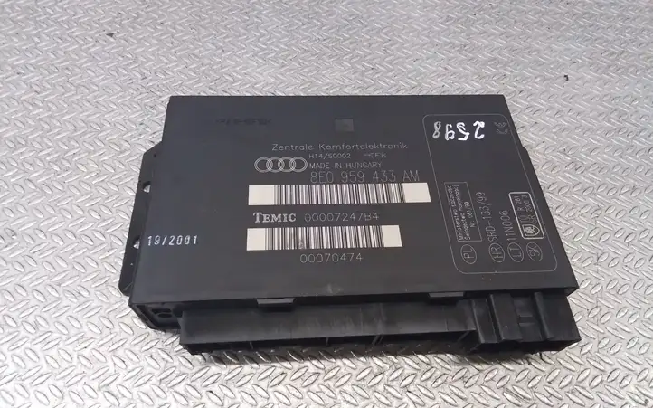 Audi A4 S4 B6 8E 8H (2000 - 2006) 8E0959433AM Модуль комфорта — фото 2