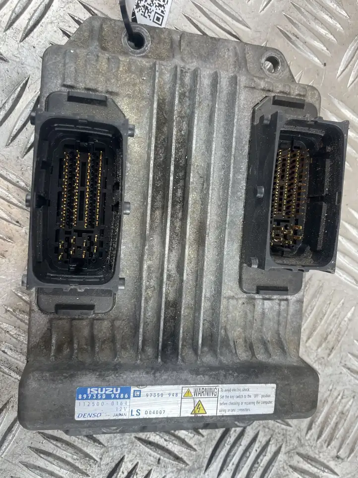 Opel Meriva A (2002 - 2006) 8973509486 Блок управления двигателем (ЭБУ) — фото 2