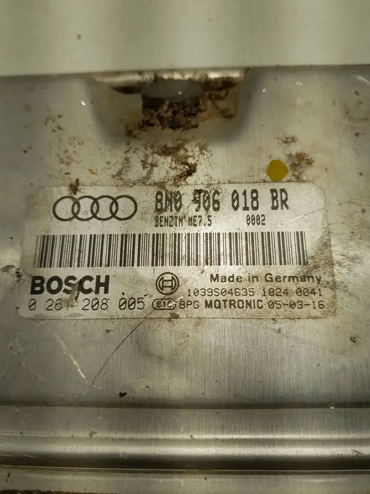 Audi TT Mk1 (2003 - 2006) 8M0906018BR Блок управления двигателем (ЭБУ) — фото 3