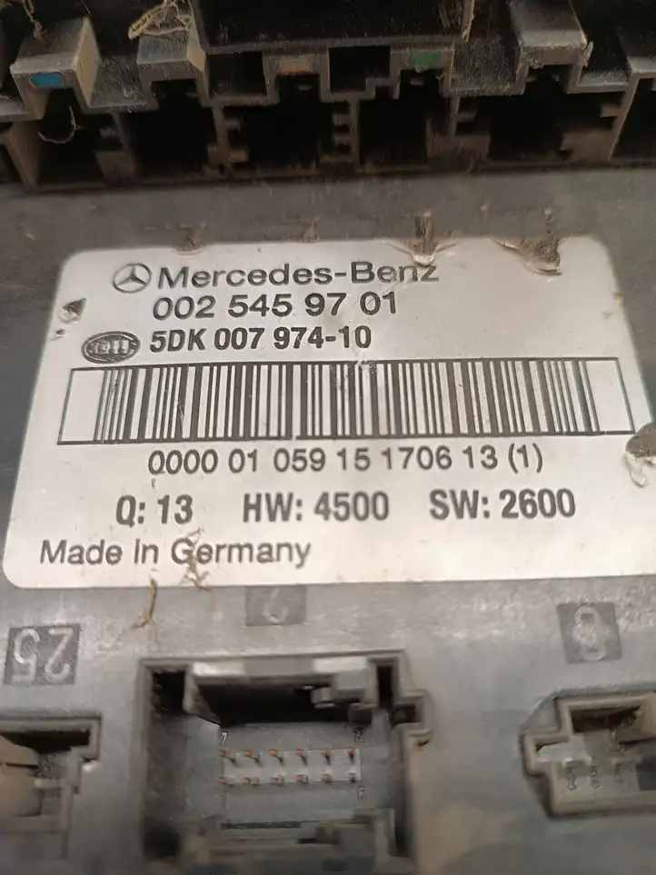 Mercedes-Benz C W203 (2000 - 2007) 0025459701 Модуль комфорта — фото 4