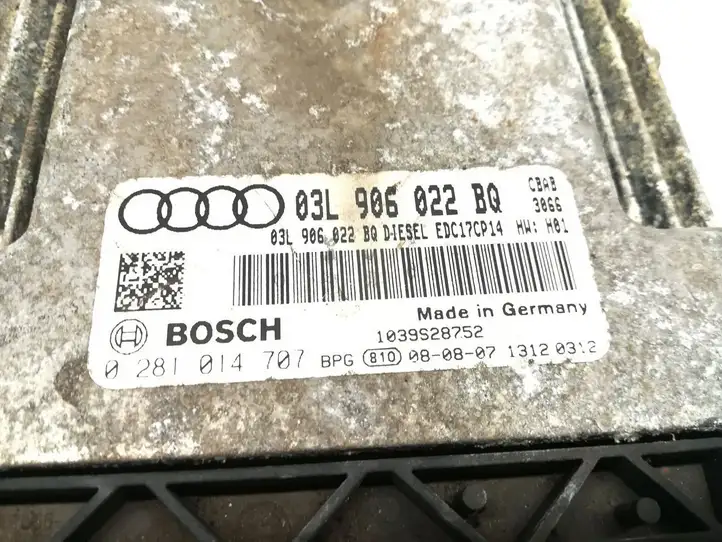 Audi A3/S3 8P (2004 - 2008) 03L906022BQ Блок управления двигателем (ЭБУ) — фото 5
