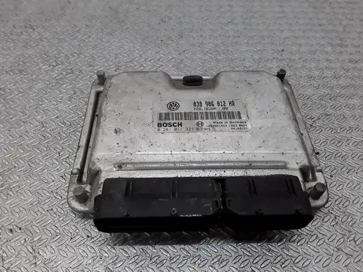Skoda Fabia Mk1 (6Y) (1999 - 2007)  038906012HR Блок управления двигателя