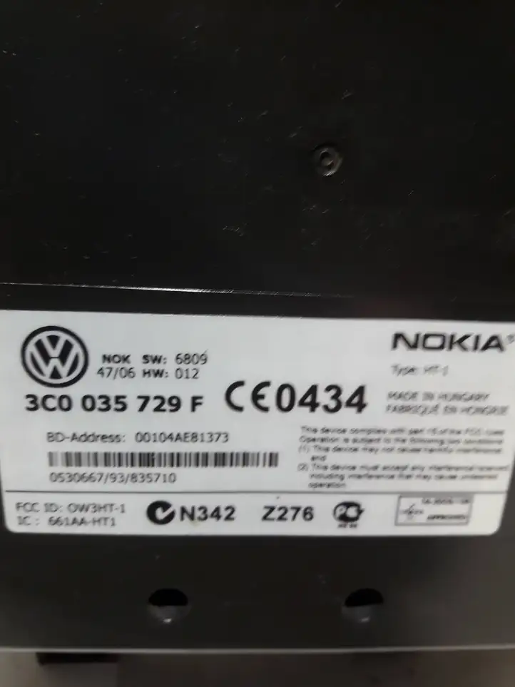Volkswagen PASSAT B6 (2005 - 2010) 3C0035729F Прочие блоки управления — фото 2