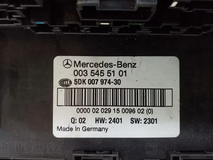 Mercedes-Benz C W203 (2000 - 2007) 0035455101 Модуль комфорта — фото 6