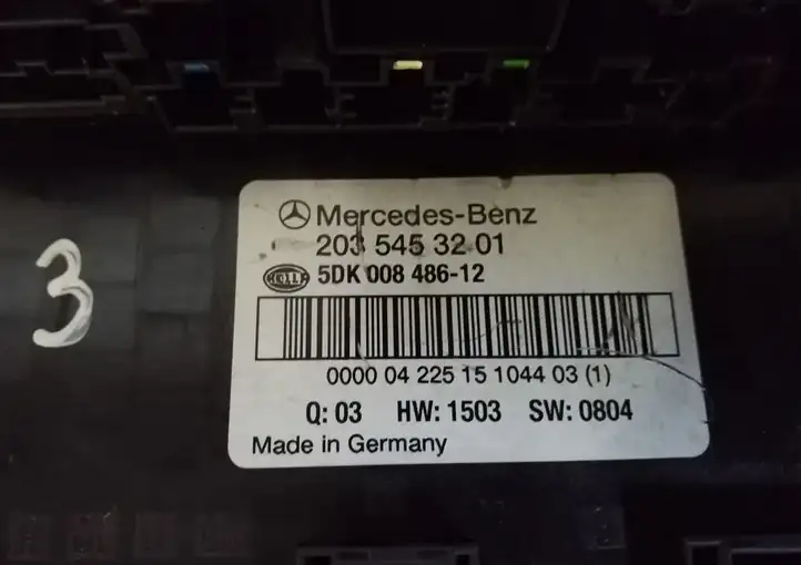 Mercedes-Benz C W203 (2000 - 2007) 5DK00848612 Модуль комфорта — фото 4