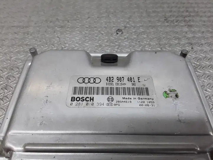 Audi A6 Allroad C5 (2000 - 2006) 4B2907401E Блок управления двигателем (ЭБУ) — фото 1