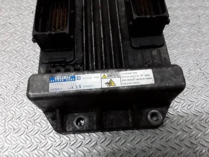 Opel Meriva A (2002 - 2006) 8973509485 Блок управления двигателем (ЭБУ) — фото 2