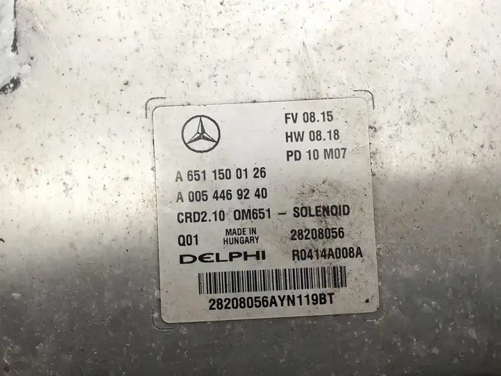 Mercedes-Benz C W204 (2007 - 2014) A6511500126 Прочие блоки управления — фото 2