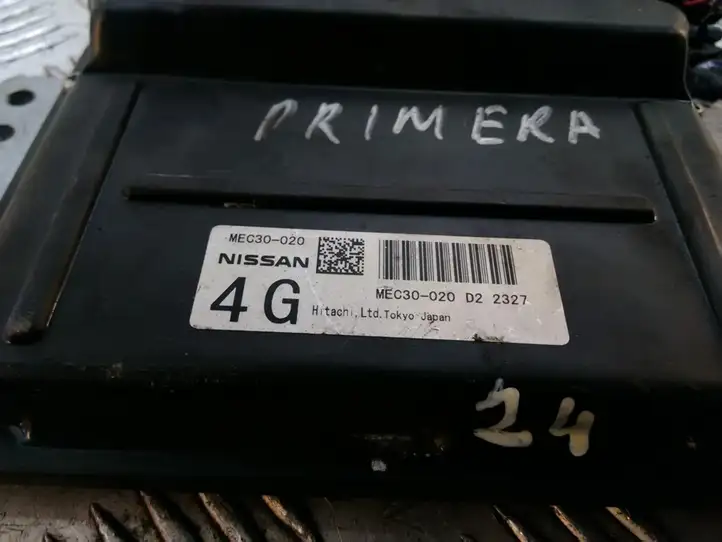 Nissan Primera (2001 - 2008) MEC30020 Блок управления двигателем (ЭБУ) — фото 2