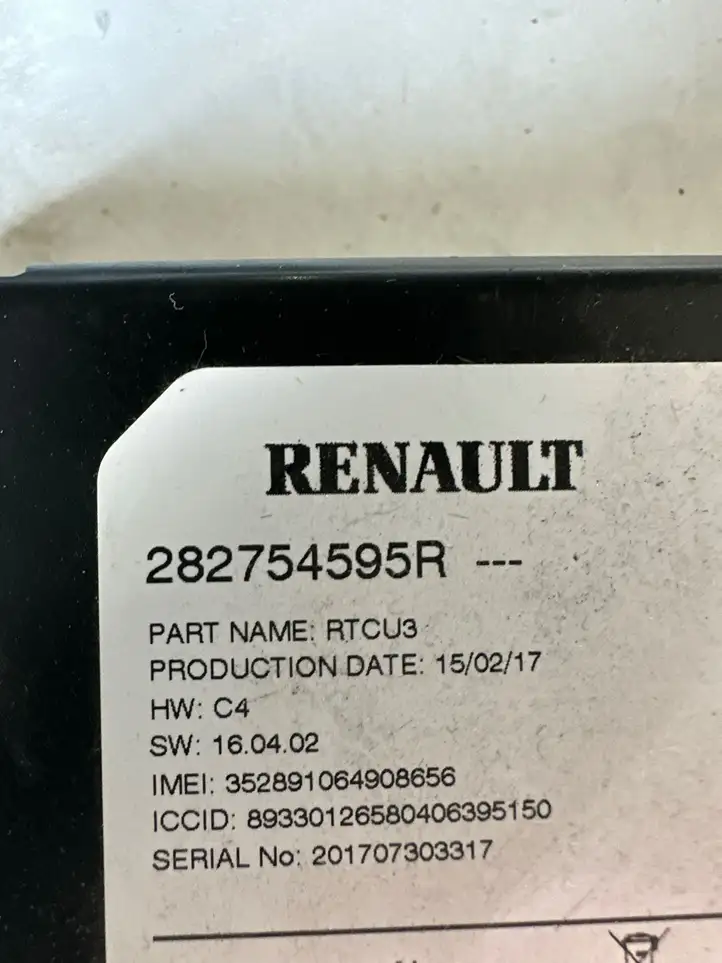 Renault Kadjar (2015 - 2018) 282754595r Прочие блоки управления — фото 4