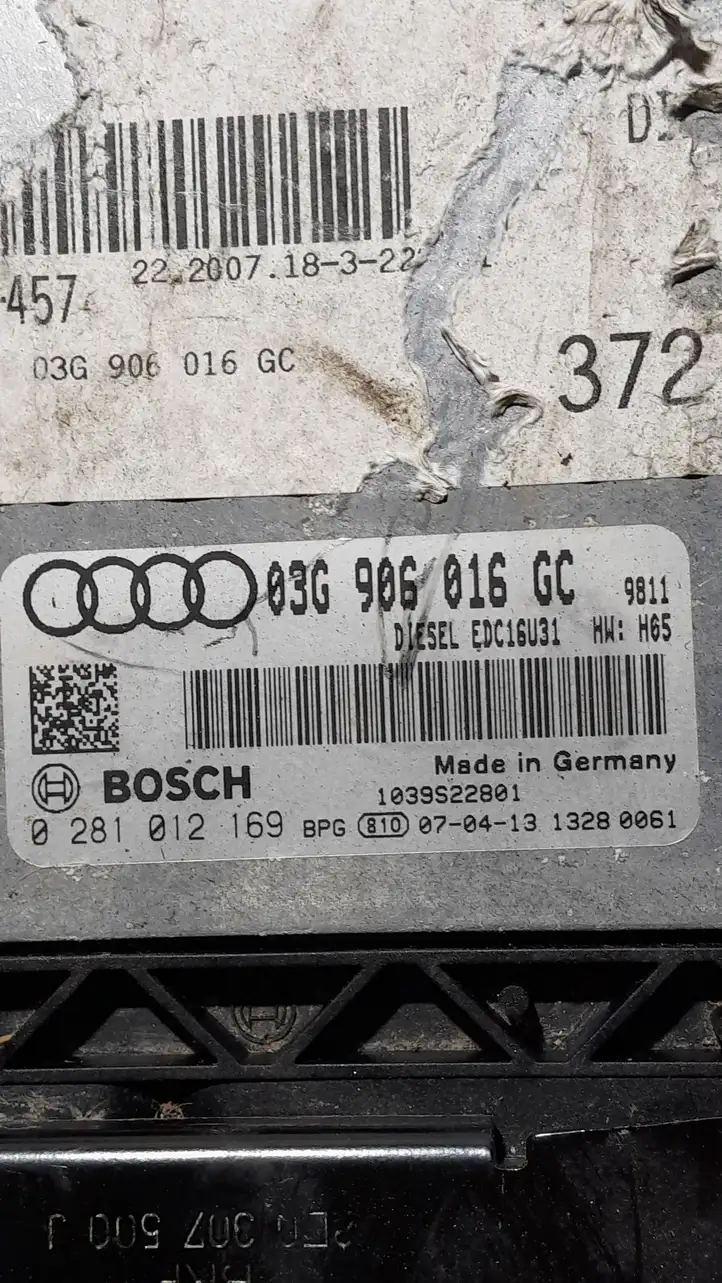 Audi A6 (2004 - 2008)  03G906016GC Блок управления двигателя