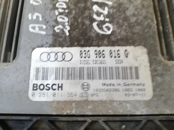 Audi A3/S3 8P (2003 - 2005) Блок управления двигателем (ЭБУ) — фото 2