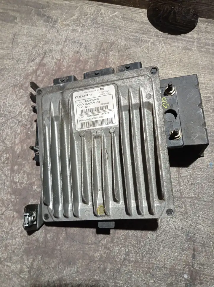 Renault Megane II (2002 - 2005)  8200334419 Блок управления двигателя