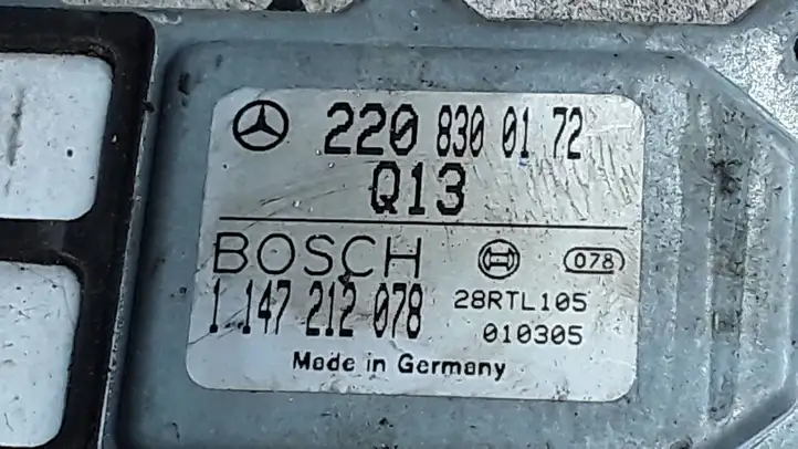 Mercedes-Benz S W220 (1998 - 2006) 2208300172 Прочие блоки управления — фото 2