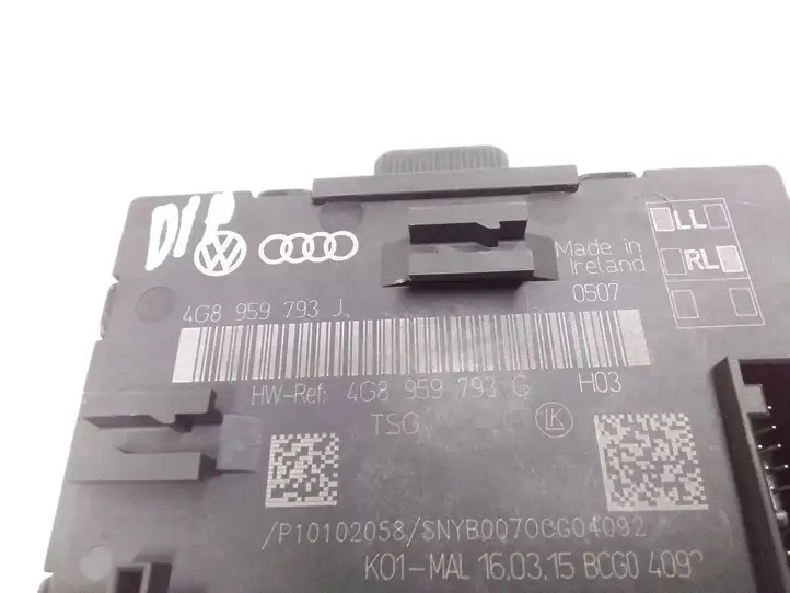 Audi A6 C7 (2014 - 2018) 4G8959793J Блок управления дверью — фото 4