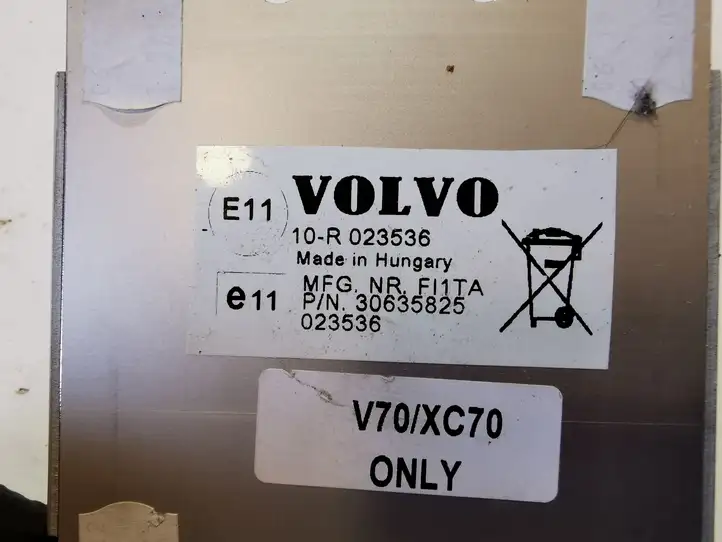 Volvo XC70 (2007 - 2013) 30635825 Прочие блоки управления — фото 4