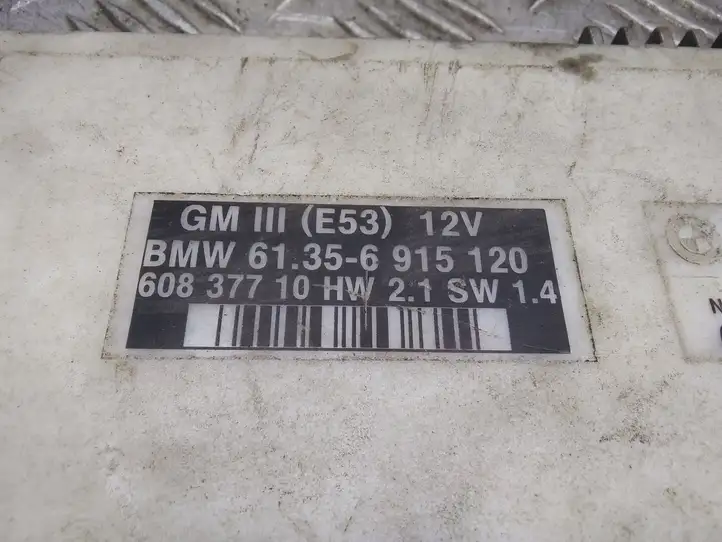 BMW X5 E53 (1999 - 2006) 6915120 Модуль комфорта — фото 4