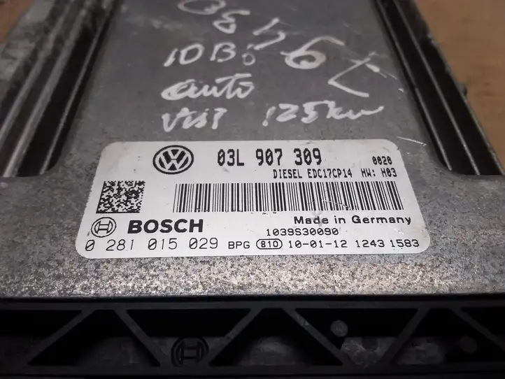 Volkswagen PASSAT B6 (2005 - 2010) 03L907309 Блок управления двигателем (ЭБУ) — фото 2