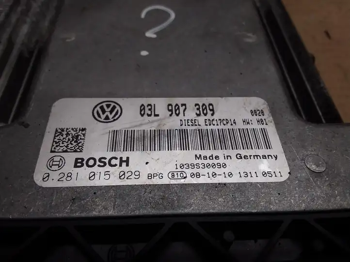 Volkswagen PASSAT B6 (2005 - 2010) 03L907309 Блок управления двигателем (ЭБУ) — фото 2