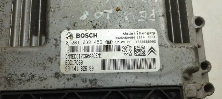 Peugeot 208 (2015 - 2019) 9806460480 Блок управления двигателем (ЭБУ) — фото 5