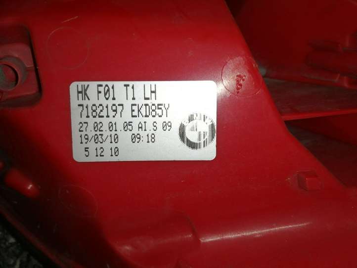 BMW 7 F01 F02 F03 F04 (2008 - 2016)  7182197 Задний фонарь в кузове