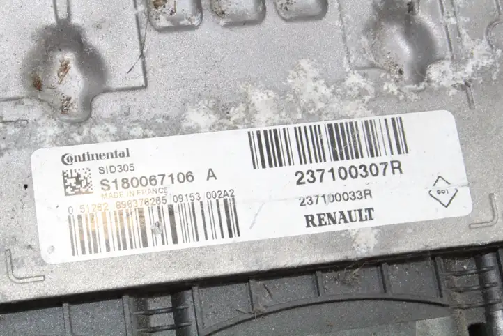 Renault Megane III (2009 - 2016)  237100307R Блок управления двигателя