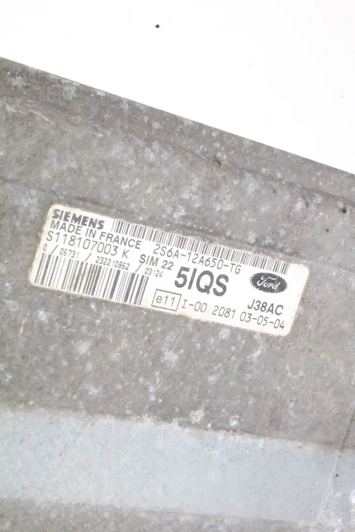 Ford Fiesta (2017 - )  2S6A12A650TG Блок управления двигателя