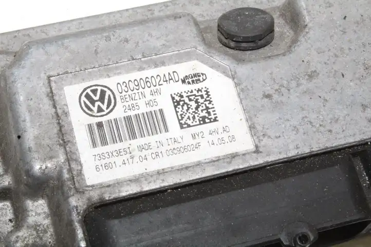Volkswagen Polo VI (2015 - 2019) 03C906024AD Блок управления двигателем (ЭБУ) — фото 2