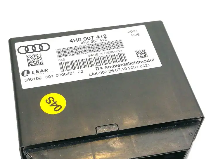 Audi A8 S8 D4 4H (2010 - 2014) 4H0907412 Прочие блоки управления — фото 2