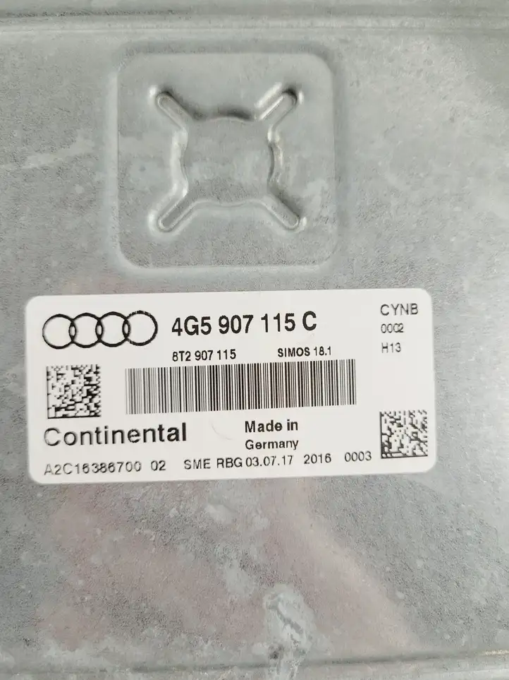 Audi A6 C7 (2014 - 2018) 4G5907115C Блок управления двигателем (ЭБУ) — фото 3