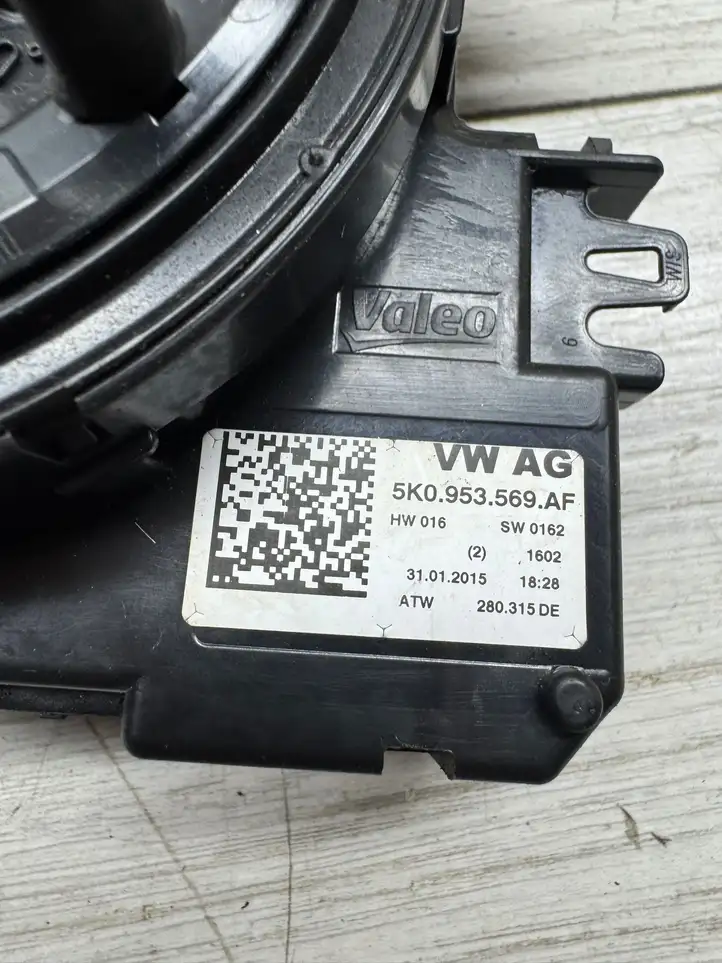 Volkswagen Caddy (2010 - 2015) 5K0953569AF Контактное кольцо SRS — фото 3