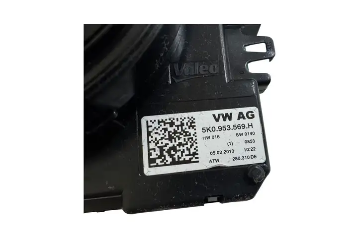Volkswagen Touran II (2010 - 2016) 5K0953569H Контактное кольцо SRS — фото 5