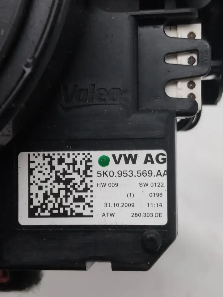 Volkswagen PASSAT B6 (2005 - 2010) 5K0953569AA Контактное кольцо SRS — фото 3