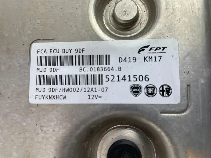 Fiat Ducato (2014 - ) 52141506 Блок управления двигателем (ЭБУ) — фото 2