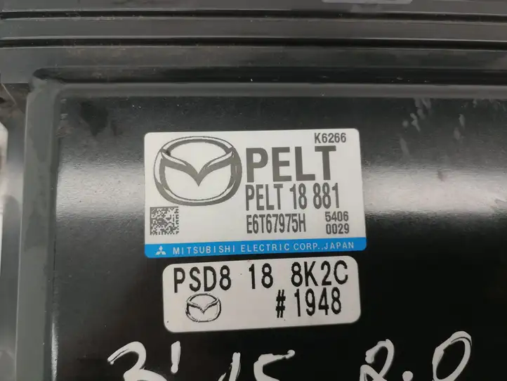 Mazda 3 II (2013 - 2017) PELT18881 Блок управления двигателем (ЭБУ) — фото 4