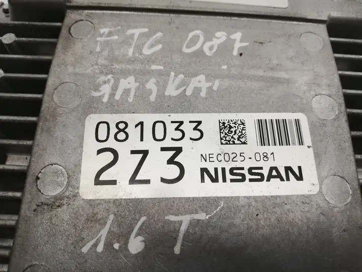 Nissan Qashqai (2013 - 2017) NEC025081 Блок управления двигателем (ЭБУ) — фото 3