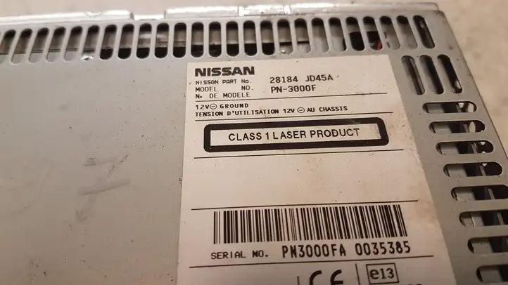 Nissan Qashqai (2006 - 2010) 28184JD45A Магнитола / мультимедийная система — фото 3