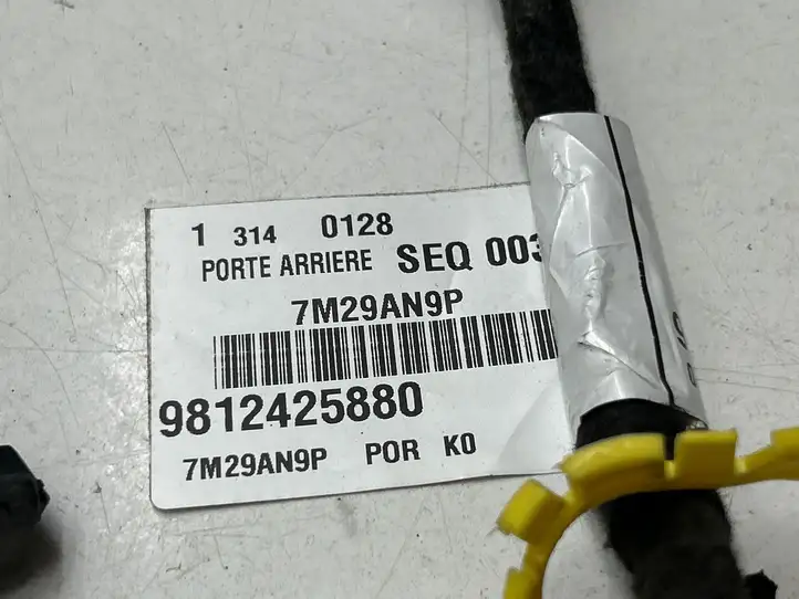Peugeot Traveller (2016 - ) 9812425880 Жгут проводов крышки багажника — фото 5