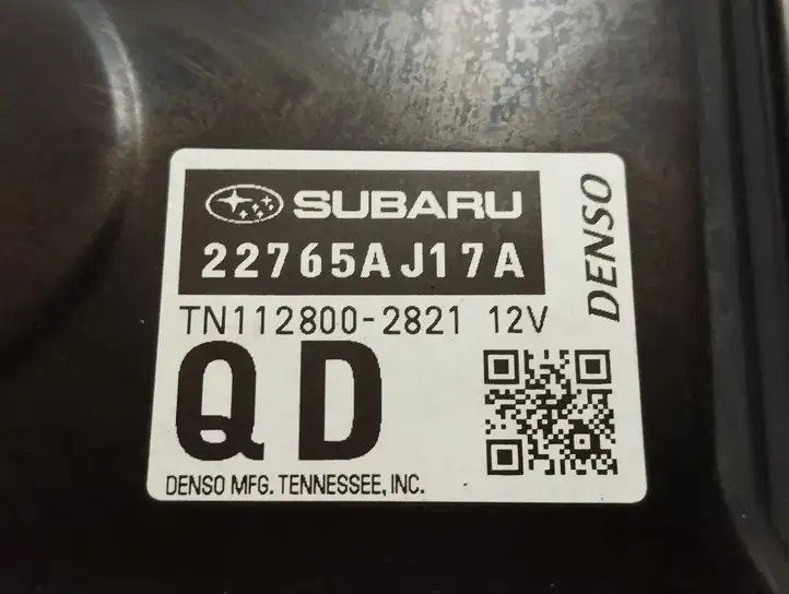 Subaru Outback (BS) (2014 - 2019) 22765AJ17A Блок управления двигателем (ЭБУ) — фото 2