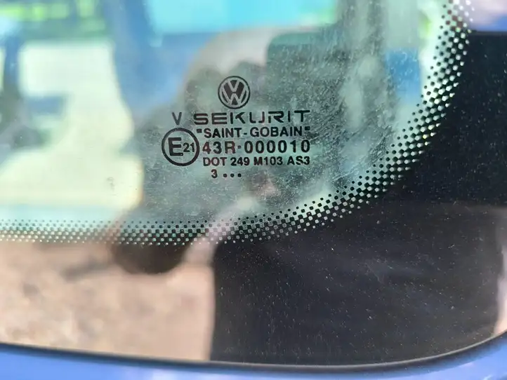 Volkswagen Multivan T5 (2003 - 2015) 43R000010 Заднее боковое стекло — фото 6