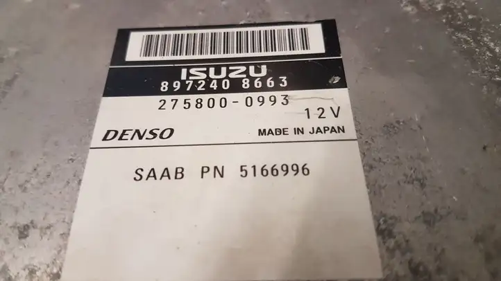 Saab 9-5 (1998 - 2005)  2758000993 Блок управления двигателя