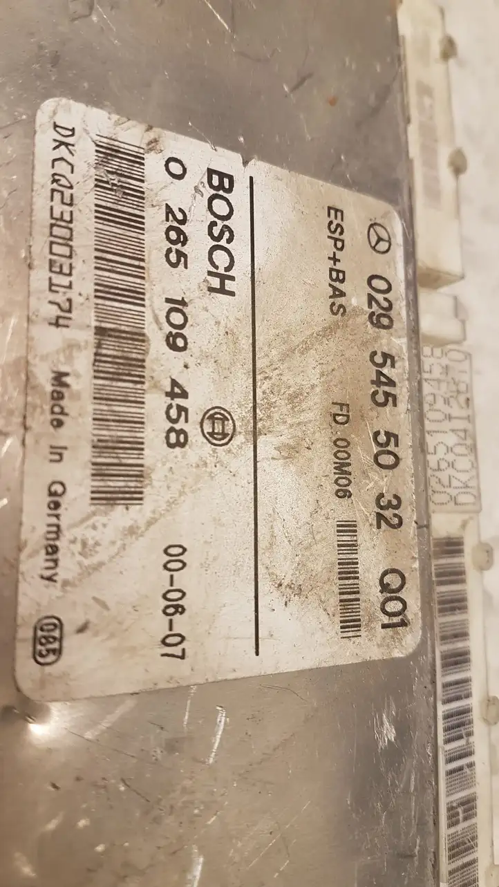 Mercedes-Benz E W210 (1995 - 2002)  0295455032 Блок управления ESP (система стабилизации)