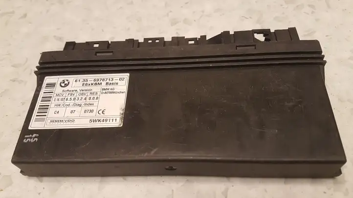 BMW 5 E60 E61 (2004 - 2010) 6135697871302 Модуль комфорта — фото 3